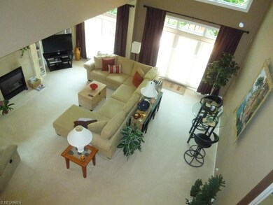 GREAT ROOM VIEW FROM THE LOFT