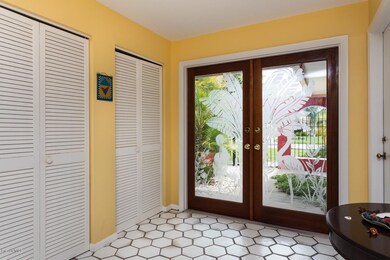 Foyer - looking at private courtyard