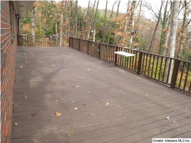 Incredible deck runs the length of the house and o