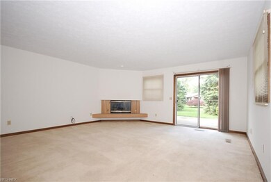16' x 18' First floor Family room with gas firepla
