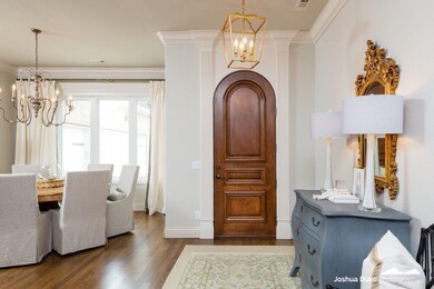 Just love the details in this home! Solid wood arc