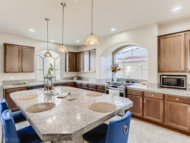 Natural Lighting enhances this Entertaining Kitche