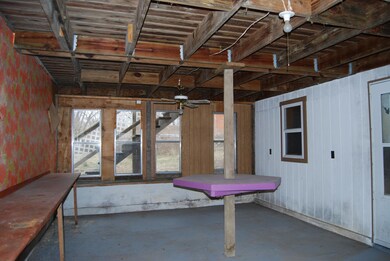 covered patio from basement