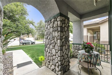 Private Front Patio