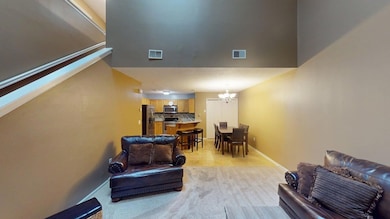 Spacious living room