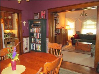 Formal dining room.