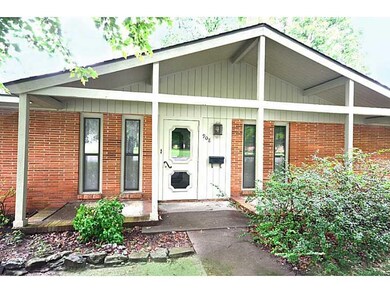 Exterior Front. Covered Porch
