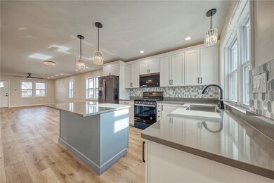 View of the open floor plan