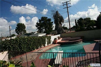 Pool view facing east