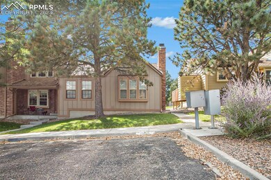 Assigned space and guest space out front; mailboxe