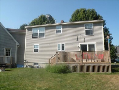 Sun drenched backyard great for...