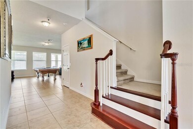 Entry Way with Stairs