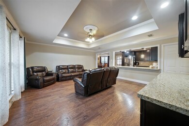 This home was completely updated in 2017 by previous owner in 2017-wood flooring- decorator colors and upgrades to kitchen and bath