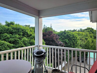 View from deck