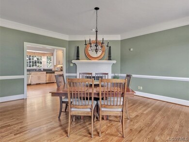 Dining Room and Entrance into the Kitchen