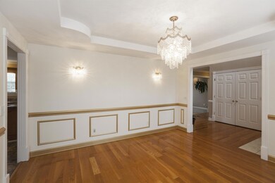 Dining Room with trey ceilings!