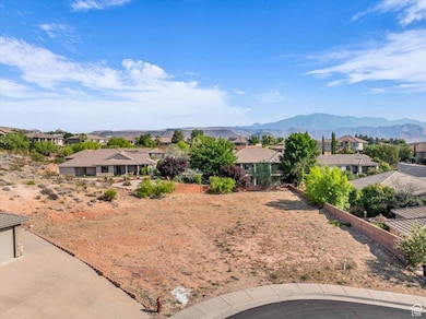 View of mountain backdrop with nearby suburban area