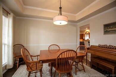 Another angle of the dining room. Note the chair r