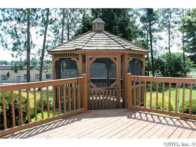 Deck. Deck and Gazebo