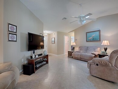 HIGH, VAULTED CEILING AND PLENTY OF SPACE FOR ALL IN THE LIVING AREA