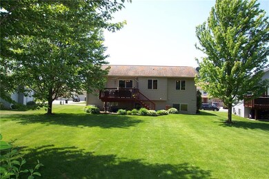 View of backyard! Nicely landscaped and well maint