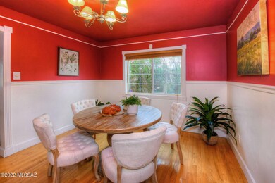 Dining Room w/ Wood Floors