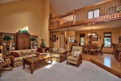Sunken living room