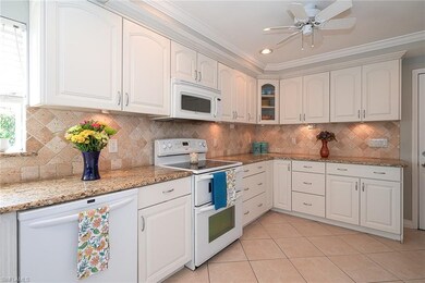 Kitchen; Granite counter top with undercabinet lighting.
