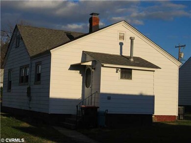 Exterior Back - Rear of house, back door and back 