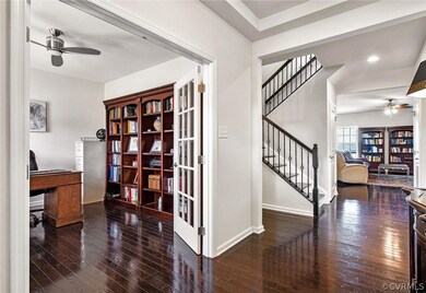 11X6 Foyer with French doors to the office or poss
