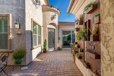 Front courtyard