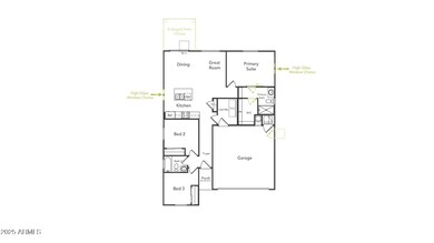 Dahlia Floorplan. Options and upgrades may vary.