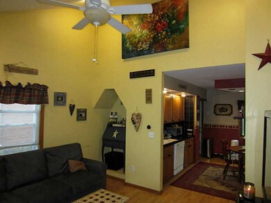 Living Room. Flows Into the Kitchen Making it a Ni