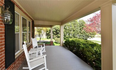 Rocking chair front porch