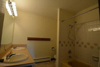 Double sinks in the bathroom