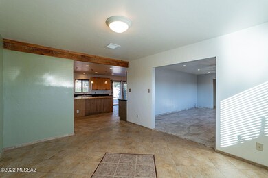Dining to living and kitchen