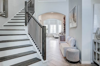 Welcome in! This bright, modern entryway showcases