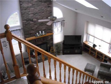 Living Room Living room from upstairs balcony