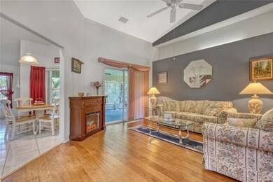 REAL HARDWOOD FLOORS IN LIVING ROOM