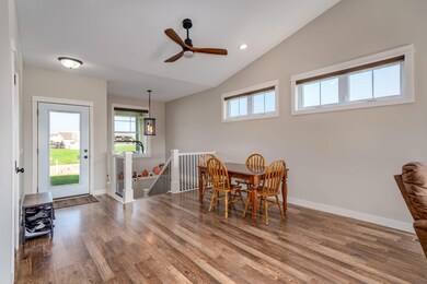 Bright and open. Check out those floors.