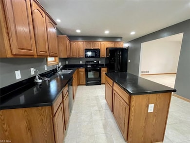 Kitchen with Corian Counters