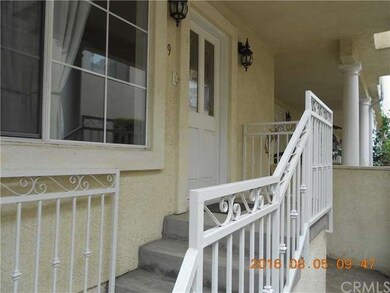 Front steps going to large rear unit of 9 unit bui