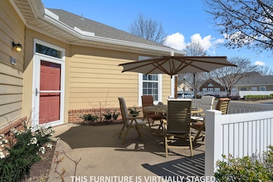 View of patio / terrace featuring outdoor dining s
