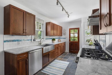 Kitchen with high end appliances