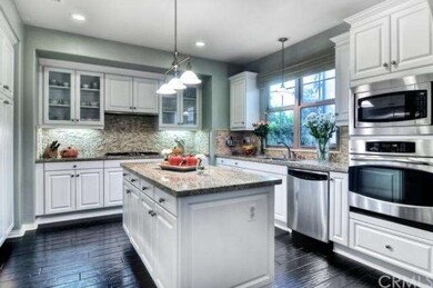 Chef's kitchen.  Designed after the model home, St