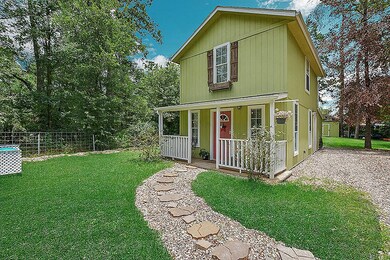 Walk up to the front door on a path full of stepping stones!