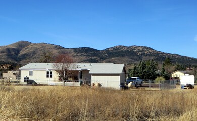Back of home and shed