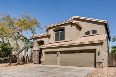 3-Car Garage, RV gate, Stacked stone