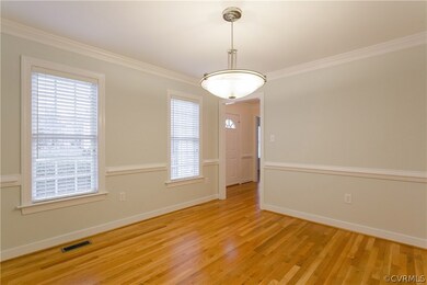 Beautiful hardwood floors grace the Dining Room!