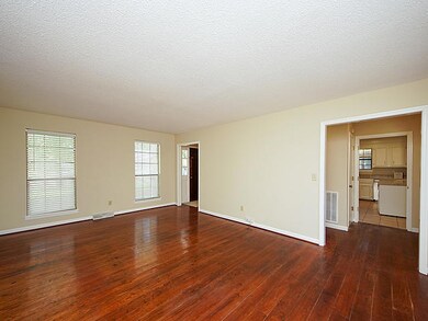 View from LR to kitchen